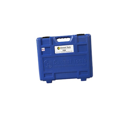 Current Tools Carrying Case for 1/2" to 2" Hydraulic Knock-Out Set 1500-PC